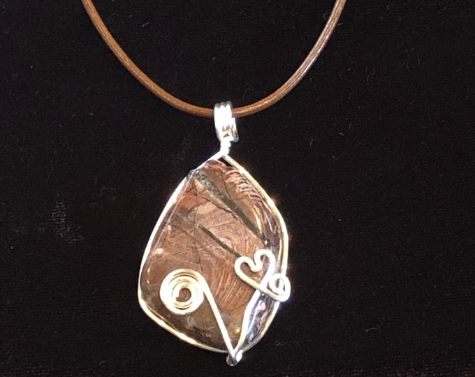 Jasper Wire Wrapped Pendant