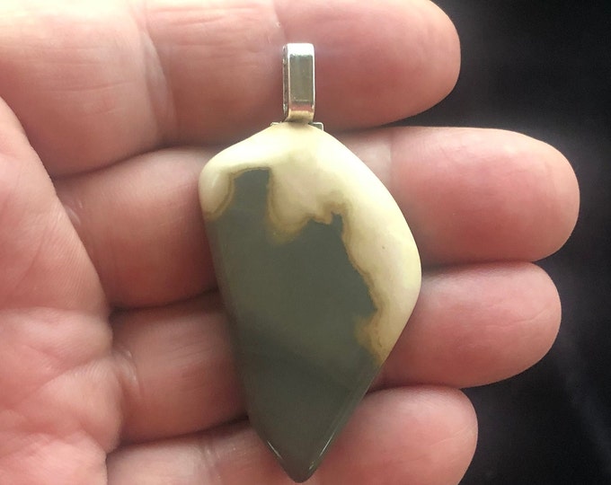 Embodies Exuberance, Passion, Vitality, Vibrancy, & Creativity, Connects You to Mother Earth, Polychrome Jasper Pendant Necklace