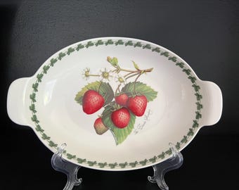 Portmeirion Strawberry Fair Oval Baker: Oven to Table Cookware