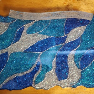 Resin Tray, rolling tray, trinket tray, serving tray, home decor