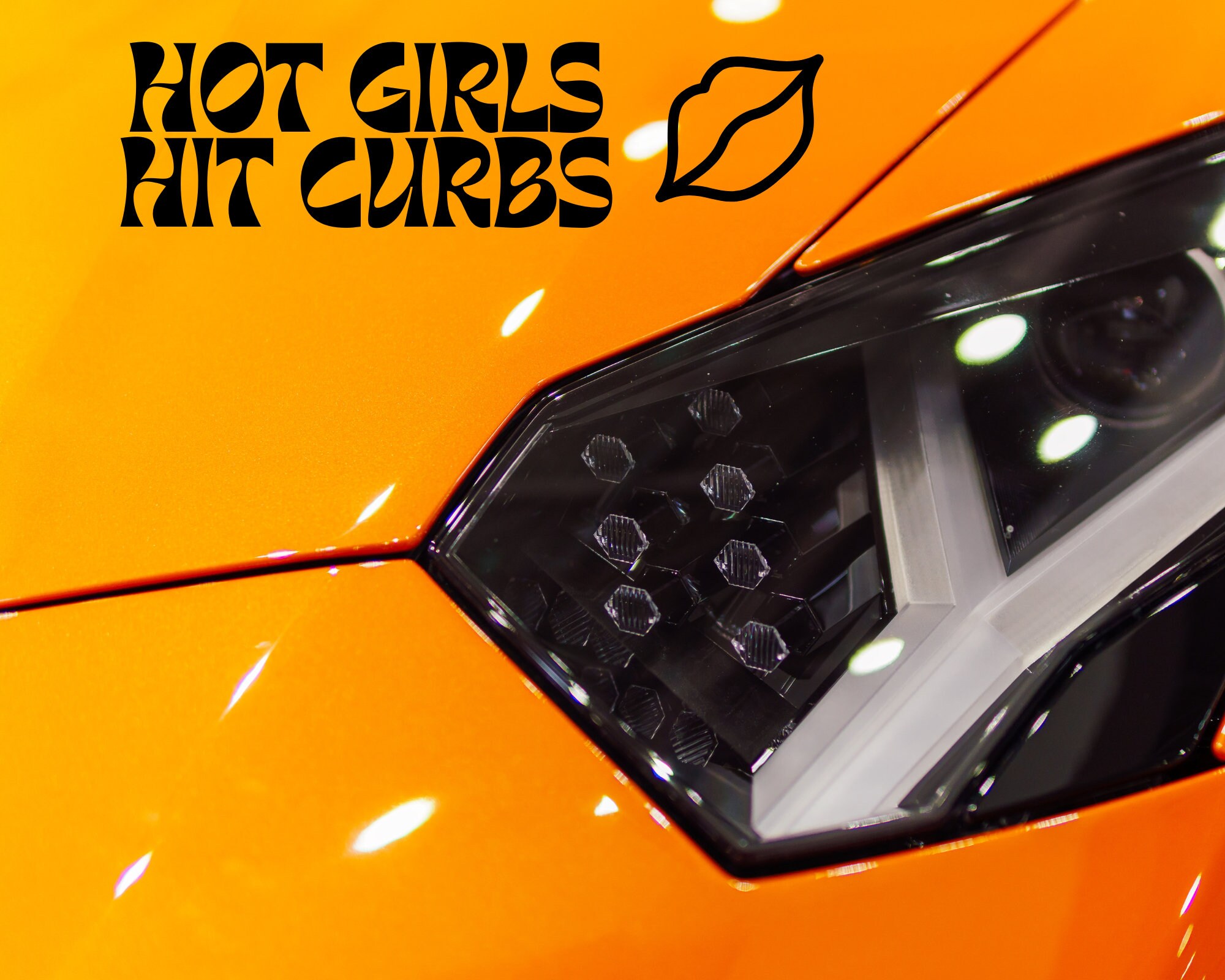 Girls Car Sticker Girly Vinyl Decal Car Bumper Sticker Etsy