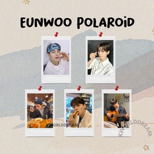 NEW! Eunwoo Real Instax Polaroid I Astro I boyfriend material polaroid