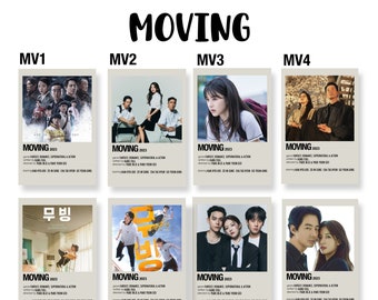 Moving Kdrama Poster I starring: Han Hyo-joo, zo in-sung, Go yoon jung I polaroid