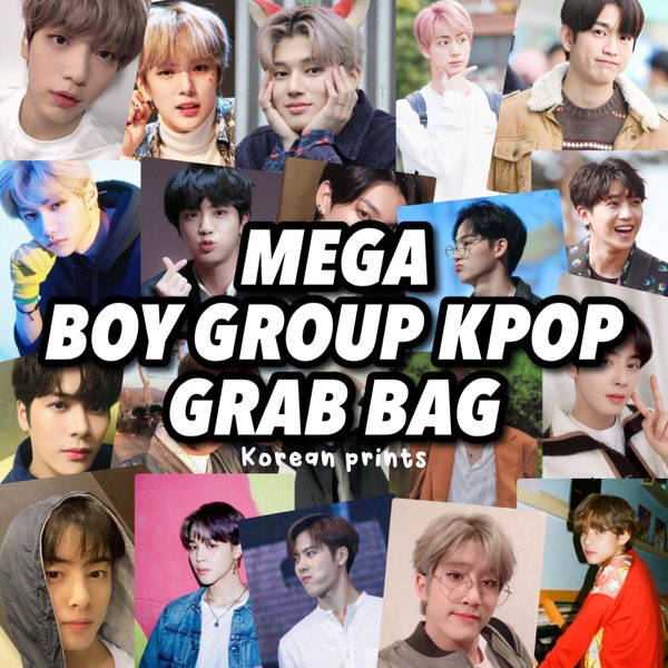 MEGA kpop photocard grab bag I boy group I photocard I merch