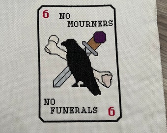 Six Crows Playing Card- Large