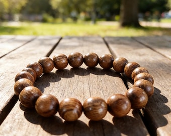 Rosewood Beaded Bracelet