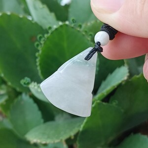 Authentic Jadeite Jade Pendant Necklace Natural Burmese Grade A JP0533