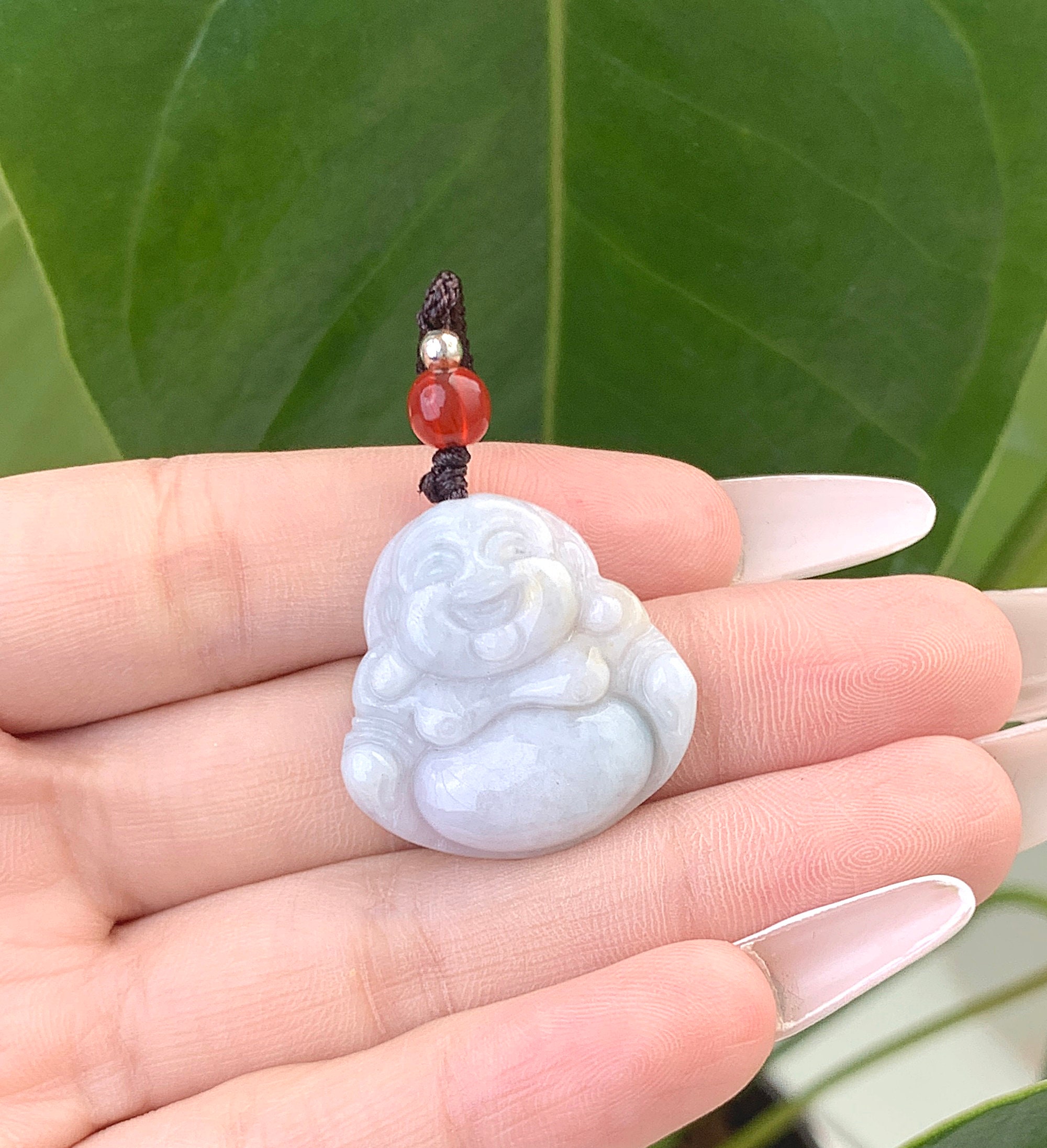 ビルマ産翡翠仏像ペンダントネックレス：グレードA、未処理 - Etsy 日本