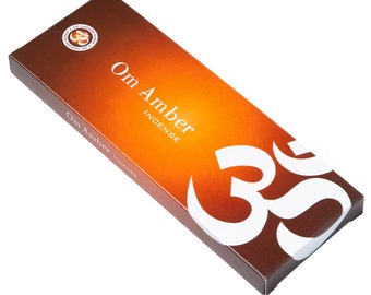 Om Amber Masala Incense Sticks 100 gram pack