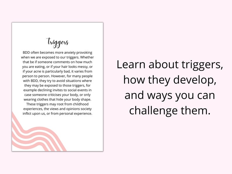 Body Dysmorphia Recovery Workbook: Improve Self Confidence (PDF) image 6