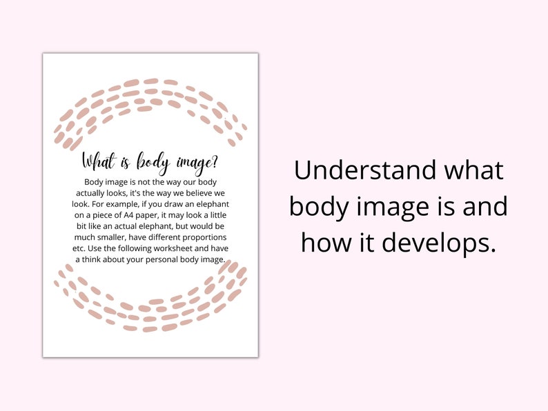 Body Dysmorphia Recovery Workbook: Improve Self Confidence (PDF) image 2