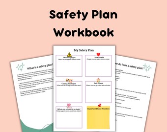 Safety Plan - Printable Mental Health Resource