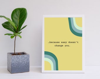 Inspiring Mental Health Quote Art Print (Digital Download)