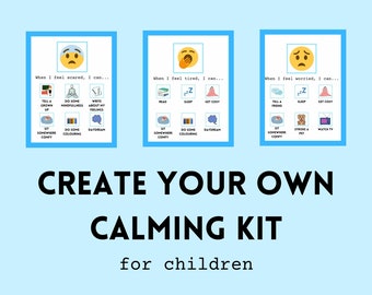 Calm Down Corner Kit: Feelings & Emotional Regulation (Printable PDF)