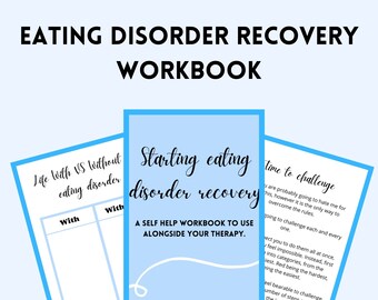 ED Recovery Workbook: eating disorder self help workbook