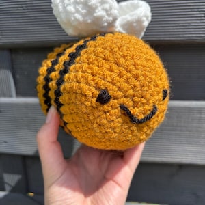 Crochet Bee Plushie: Personalized Emotional Support Gift