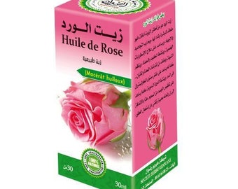 Pure and Natural Rose Oil - 100% Premium Quality - 30ml Bottle