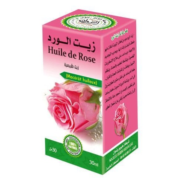 Huile de rose pure et naturelle - 100 % qualité supérieure - Flacon de 30 ml