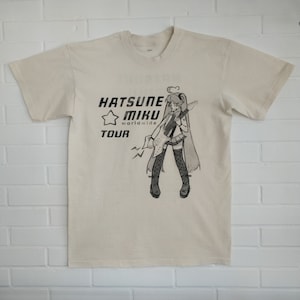 hatsune miku tour T-shirt