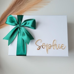 Personalised Gift Box, Custom Empty Luxury Gift Box, Bridesmaid Proposal Boxes, Birthday Box, Maid of Honour Gift, Custom Message Gift Boxes