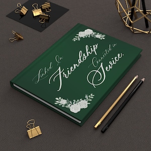 The Links Inc Hardcover Journal Matte, Friendship Gifts, Service Journal, The Links Gifts, Links Incorporated Paraphernalia, The Links Inc