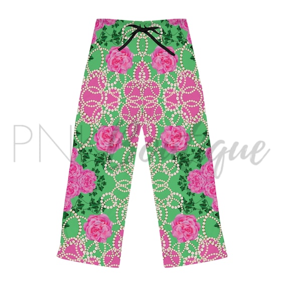 Alpha Kappa Alpha Pajama Pants AKA Paraphernalia HBCU Graduation