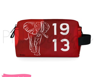 J13 DST Founders Day Monogram Toiletry Bag,DST Paraphernalia,Unique Toiletry Bag,Keepsake Toiletry Bag,J13 Sorority Gift,J13 DST FoundersDay