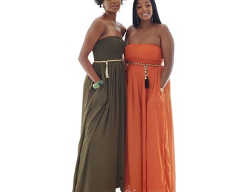 Chiffon  Wide Leg Jumpsuit, Women Suit pants, Sleeveless Jumpsuit, Palazzo Jumpsuit, Jumpsuit for women, Unique Gift for her,  Boho Dress