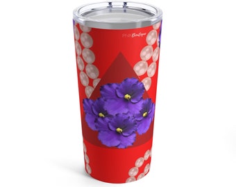 Personalized Delta Inspired Sorority Gift: Insulated Tumbler