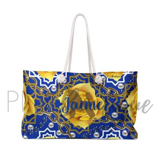Gold weekender bag hotsell