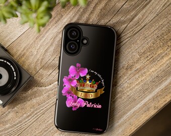 Custom Pink and Gold Phone Case, Unique Sister Gifts, Sisterhood  iPhone Case, Samsung Galaxy Case, Top Ladies Gifts, Lady of Distinction