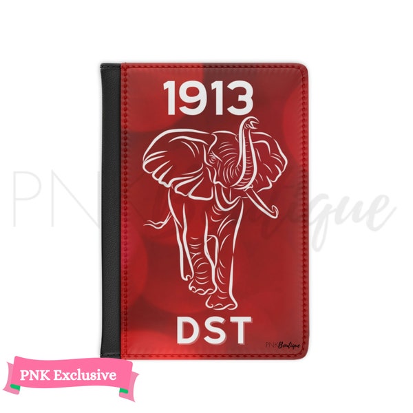 J13 DST Founders Day Monogram Passport Cover , DST Paraphernalia, Unique Annual Passport Cover,DST Keepsake Passport Cover,J13 Sorority Gift