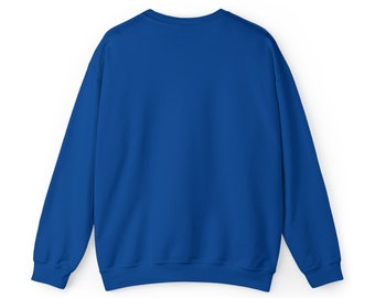Royal blue crew neck sweatshirt shop