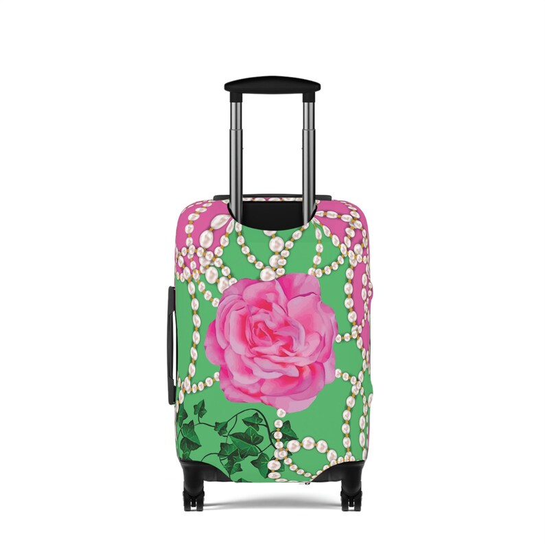 AKA Sorority Pink and Green Luggage Cover / Black Women's Etsy