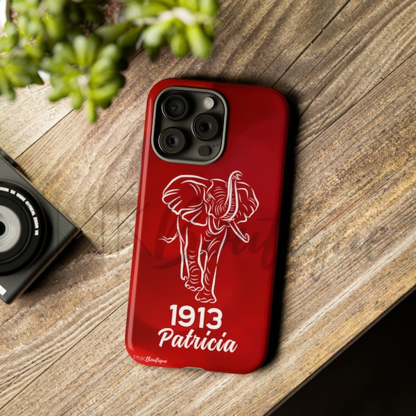 Delta Sigma Theta Sorority Gifts, Delta Sigma Theta Phone Case, DST Paraphernalia Personalized Phone Case, iPhone Case, Samsung Galaxy Case