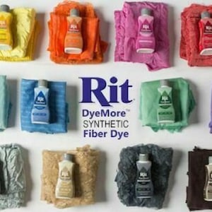 Synthetic Rit Dye More Liquid Fabric Dye Wide Selection of Colors