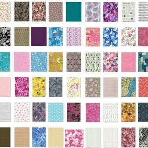 Puede incluir: Una colección de 64 patrones de papel digital con una variedad de diseños florales, geométricos y abstractos. Los patrones están en una variedad de colores, incluyendo rosa, azul, verde, amarillo y marrón.