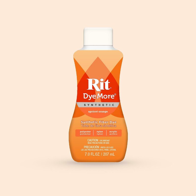 Rit Dyemore for Synthetic Fabrics Fibres Liquid Dye Polyester Acrylic