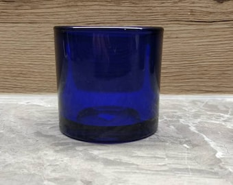Iittala KIVI candleholder 60mm, blue/cobalt blue