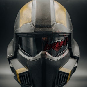 Helldivers 2 B-01 Tactical Helmet Replica