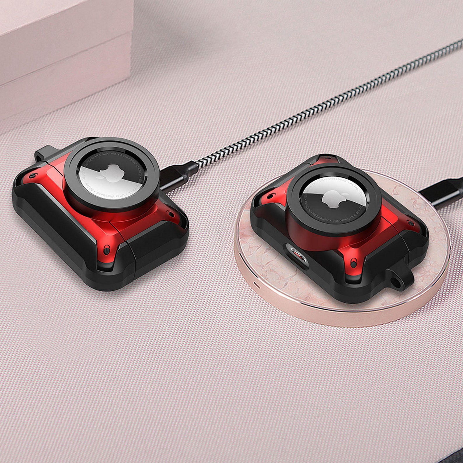 Airpod Airtag Case in Camera Pattern 2 in 1 Protective Cover Etsy