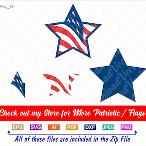 American Flag  _07 Wavy SVG Clipart eps scalable Cut Instant Digital Download silhouette Vinyl Cutters Routers Circuit Laser Engraving cnc