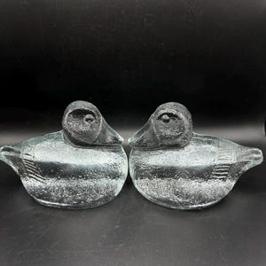 Blenko Glass Duck - Etsy