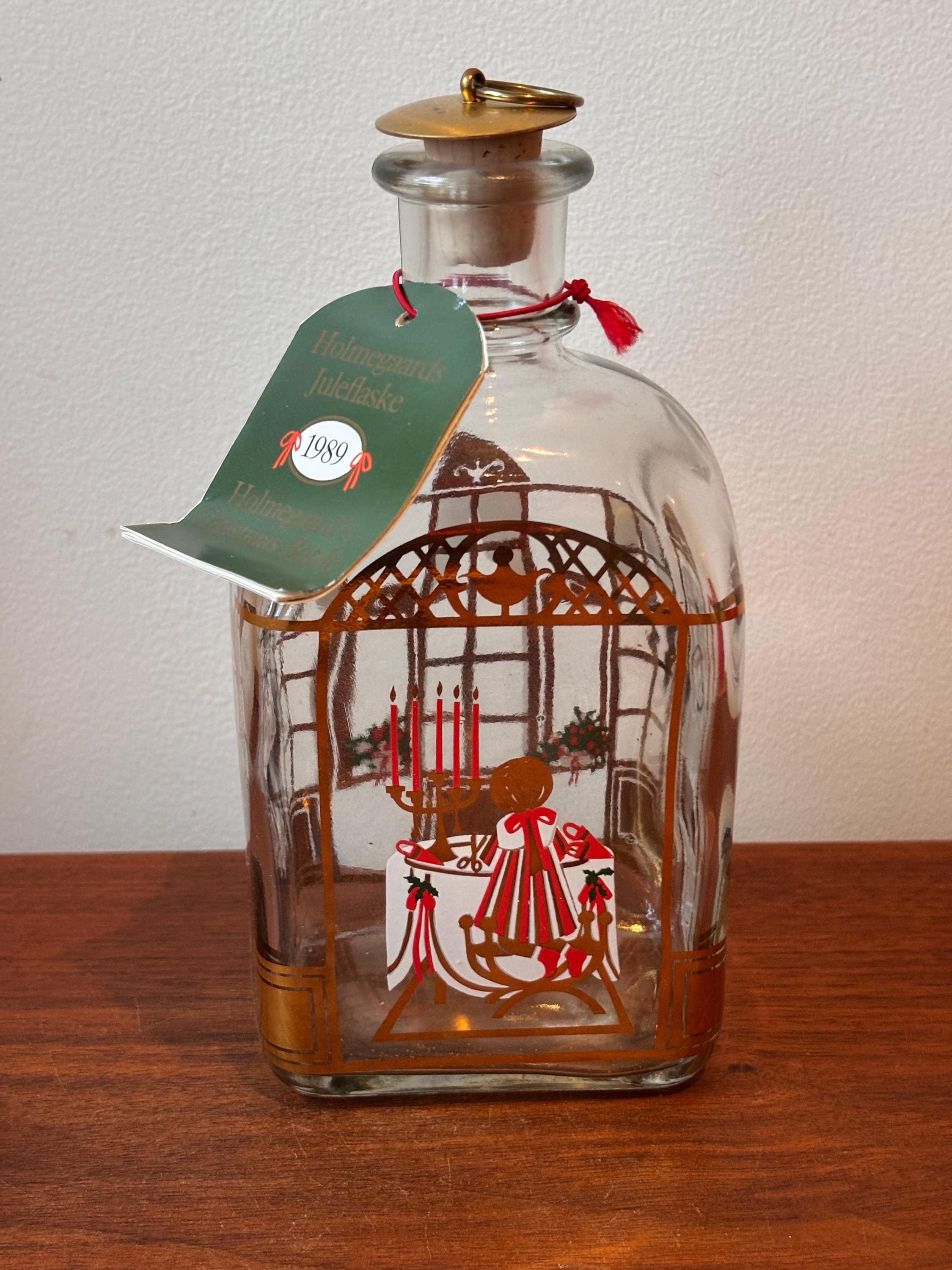 未使用・箱入　ホルムガード　１９８９年　クリスマスボトル ヴィンテージ ホルムガード クリスマスボトル 1989年、新品箱入り