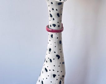 ヴィンテージ 手描き イタリア製 陶器 ダルメシアン犬像 - 23