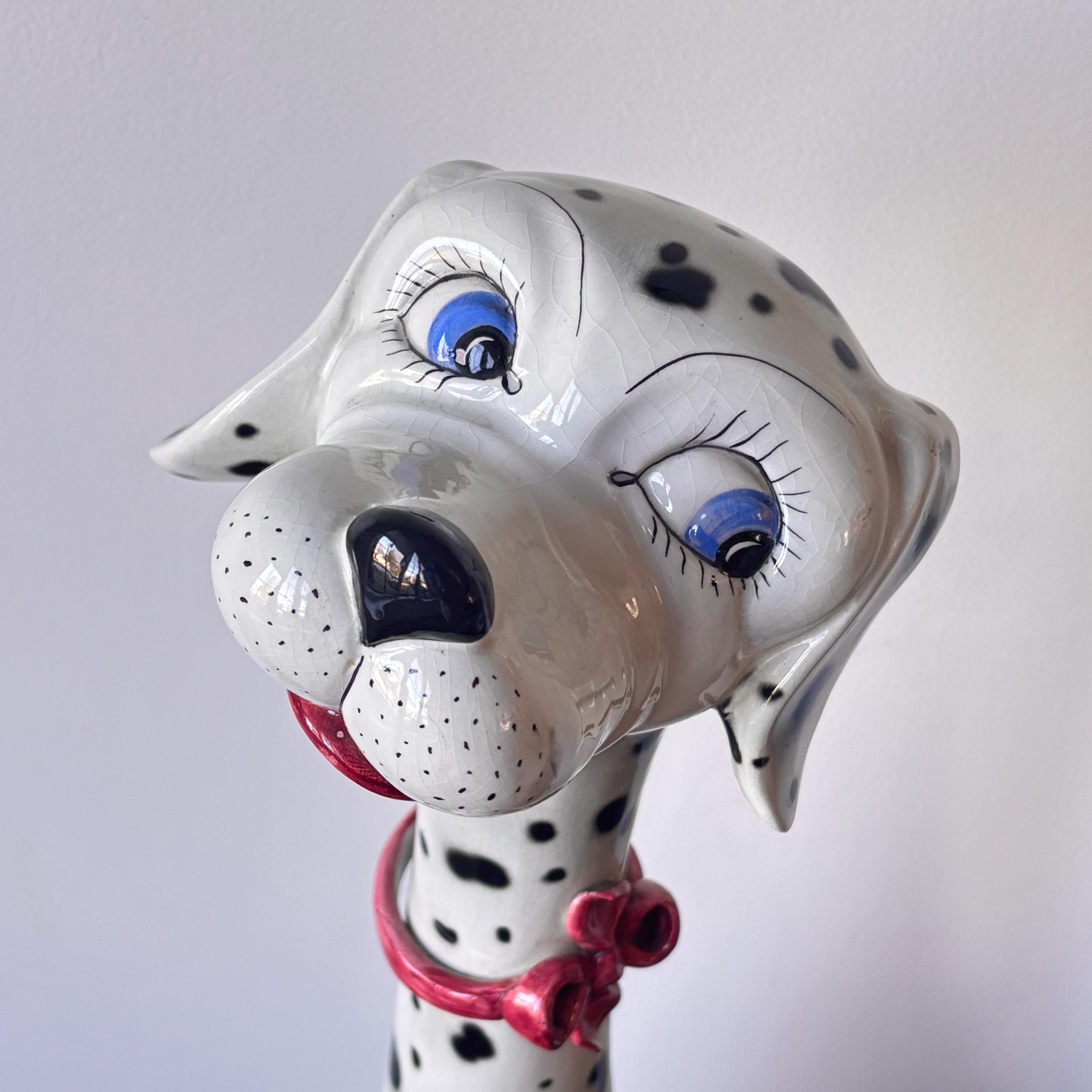 ❤️英国直輸入❤️ヴィンテージ陶器✨犬像 ホワイト 金彩✨高級クラシック 置物 0260356-6.jpg
