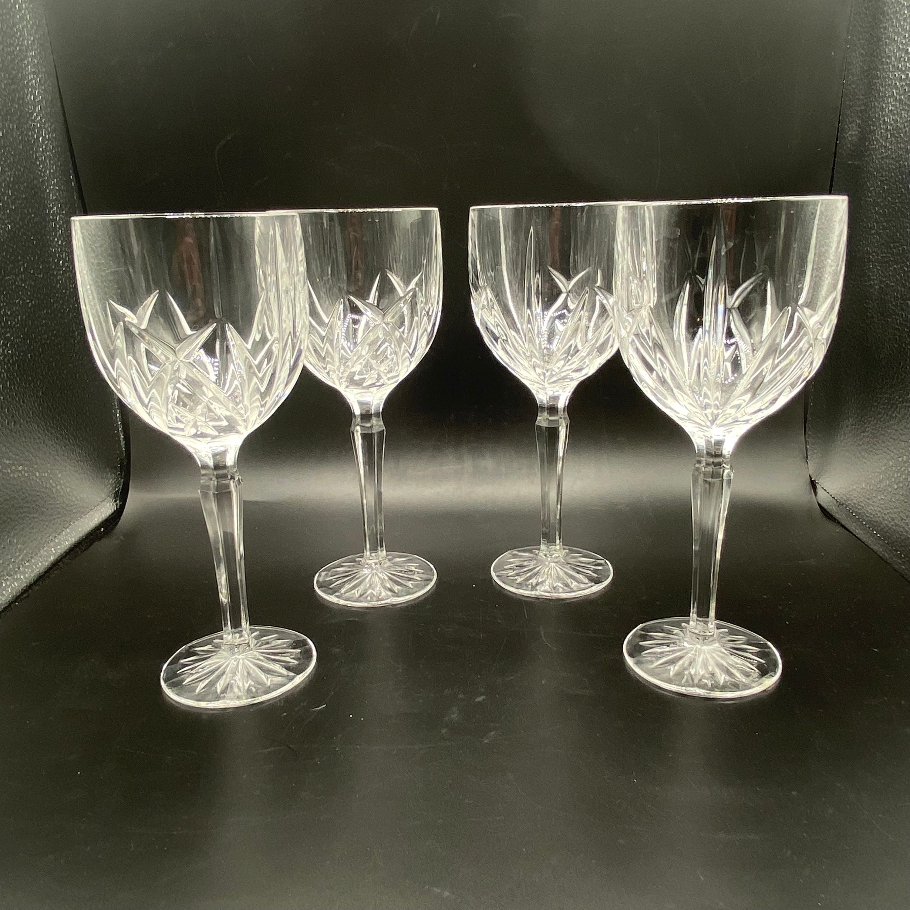 Lot De 2 Verres à Vin Waterford En Cristal - Inclus : Petit Verre Gratuit (éclat à La Base)