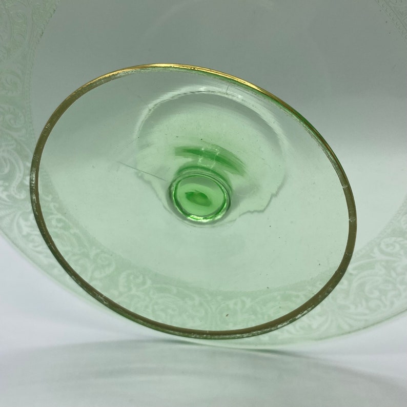 Vintage Art Deco Uranium Glass Cake Plate Pedastal Stand With Etsy Il 794xN.5000819955 Mdhc