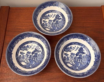 Johnson Brothers Blue Willow Dish Sets Vintage Set Of Vintage