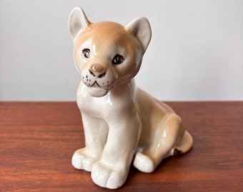 ロモノーソフ ライオンの子の置物 ソ連 ヴィンテージ - Etsy 日本